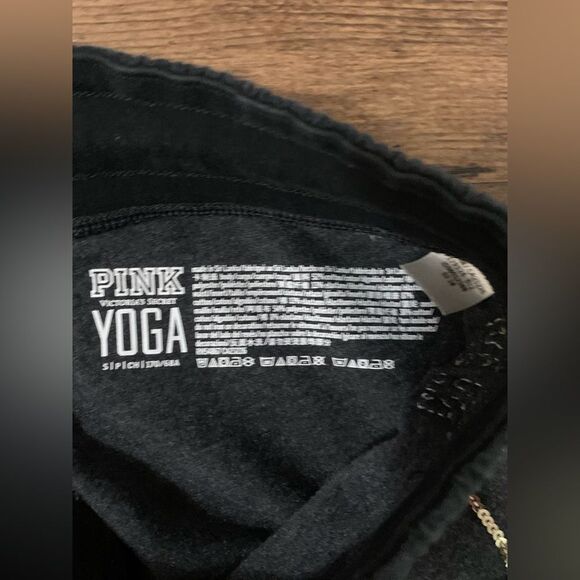 PINK VS BLING TSHIRT / SEQUIN JOGGER LEGGINGS P OUTFIT - Picture 4 of 12